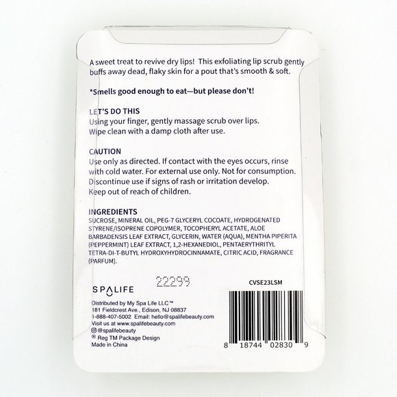 3PC Spalife Easter Chicks, Jelly Bean, Chocolate Bunny Scented Lip Scrub 0.53oz - Picture 5 of 7